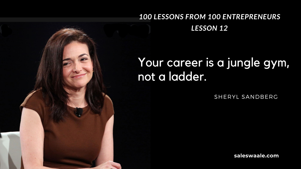 100 Entrepreneurship Lessons