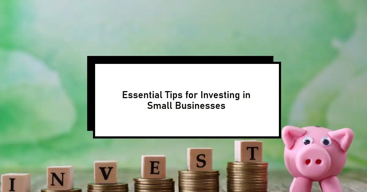 What Should I Know before Investing in a Small Business?