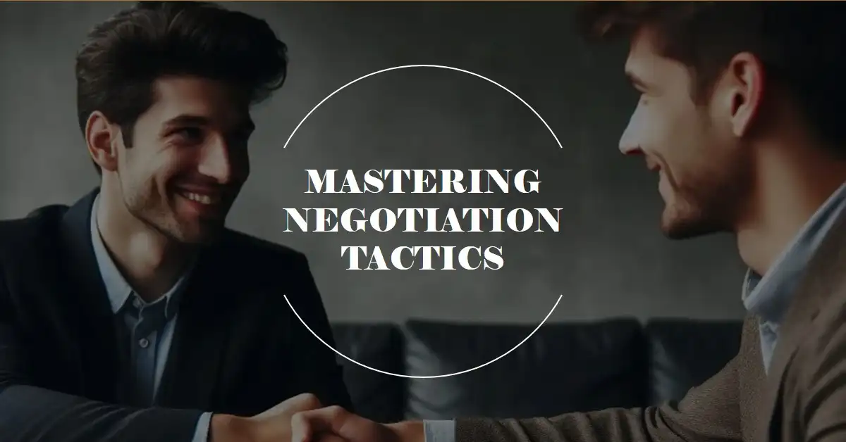 Negotiation Techniques at the Bargaining Table