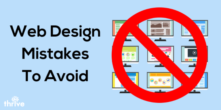 Website Design Mistakes